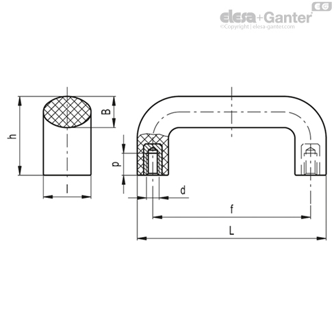 M.243 Bridge handles | Elesa+Ganter